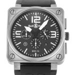 black dial square bell and ross replica watch