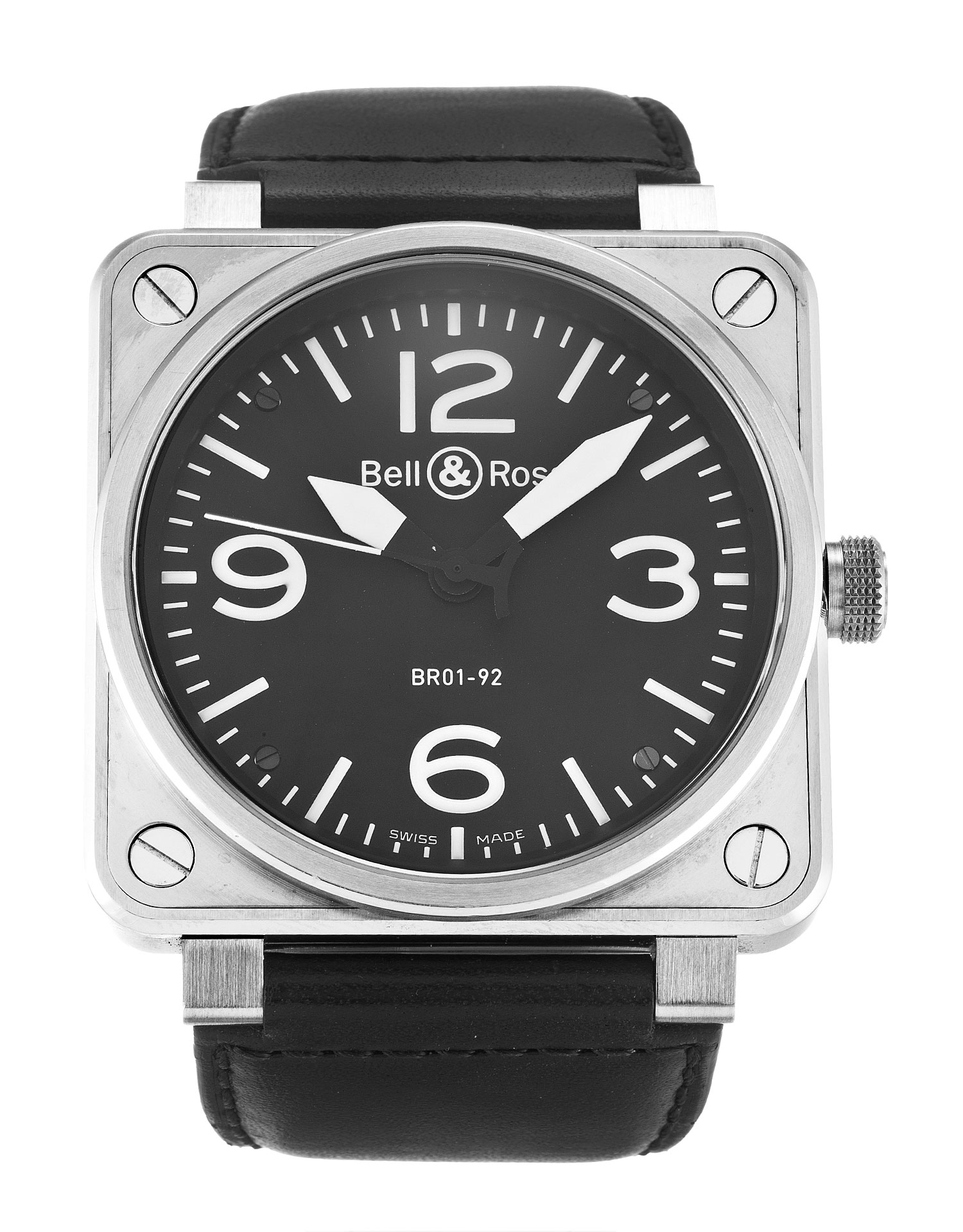 Fake Bell and Ross BR01 92 Steel OpClock Watches