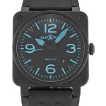 blue numbers on bell and ross replica watch