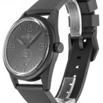 round all black bell ross watch