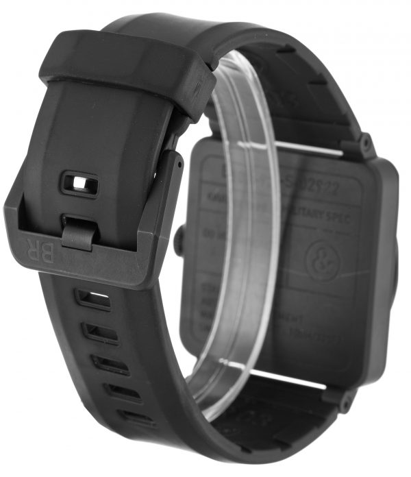 black square fake bell ross watch