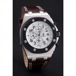 brown leather band audemars piguet royal oak