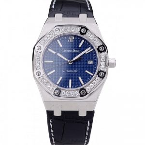 diamond blue dial ap watch