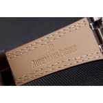 audemars piguet logo on brown leather band