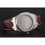 fake ap watch brown leather band