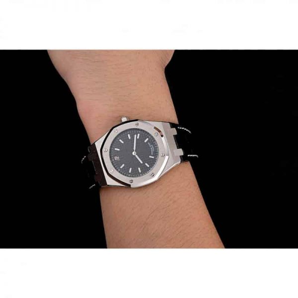 silver ap watch on wrist