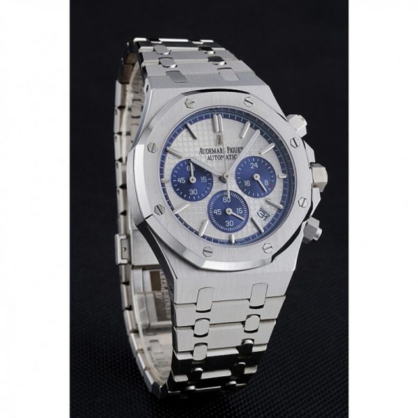 blue dial automatic ap watch