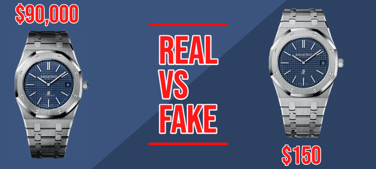fake audemars piguet vs real